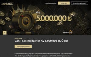 Canlı Casino Siteleri Hosgeldin Bonusu Kazan